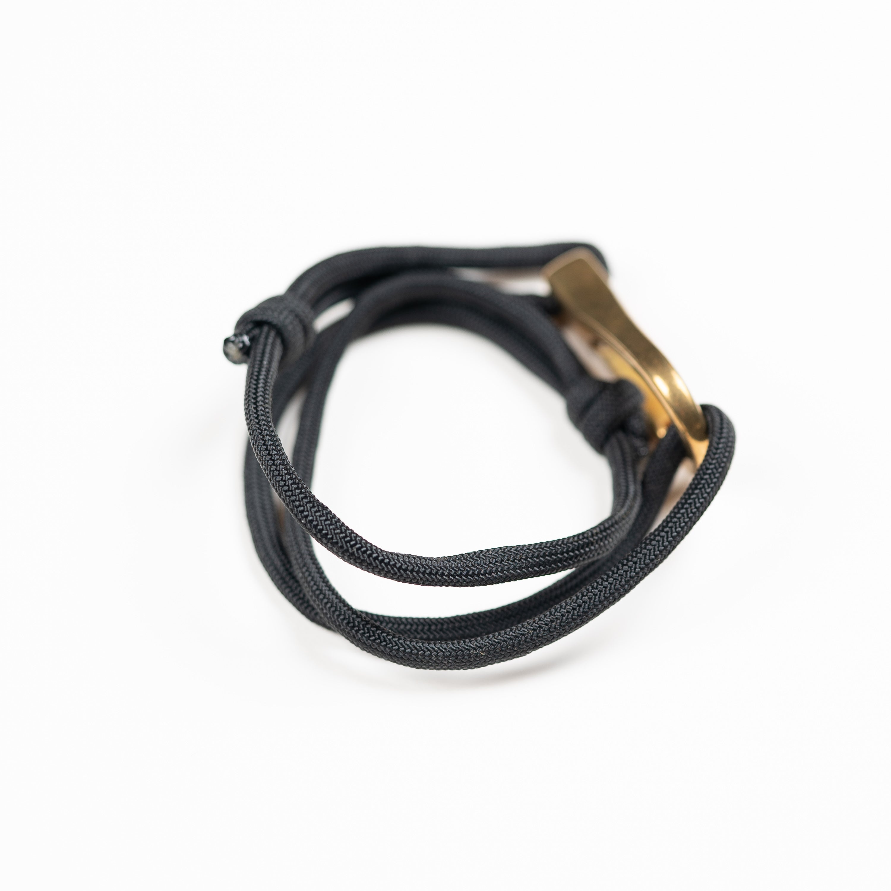 Necklush Paracord Bracelet / Black / Unisex