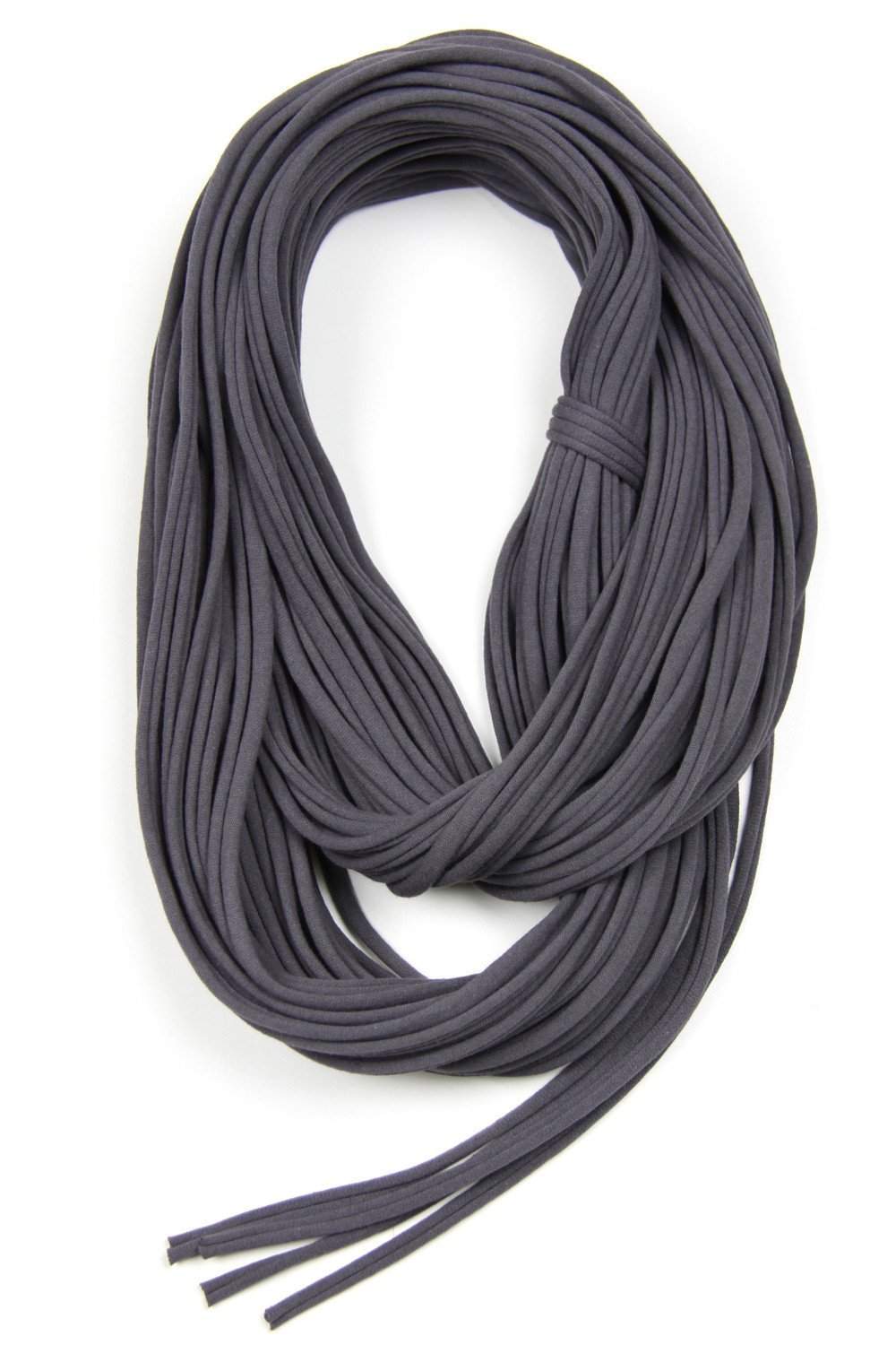 Dark Gray Chunky Scarf-scarves-Necklush
