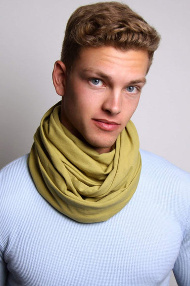 Green Circle Scarf-scarves-Necklush