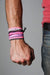 Mens Bracelet-Neon Pink Purple Mens Bracelet-Necklush