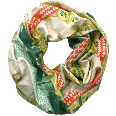Olive Forest Green Infinity Scarf-scarves-Necklush