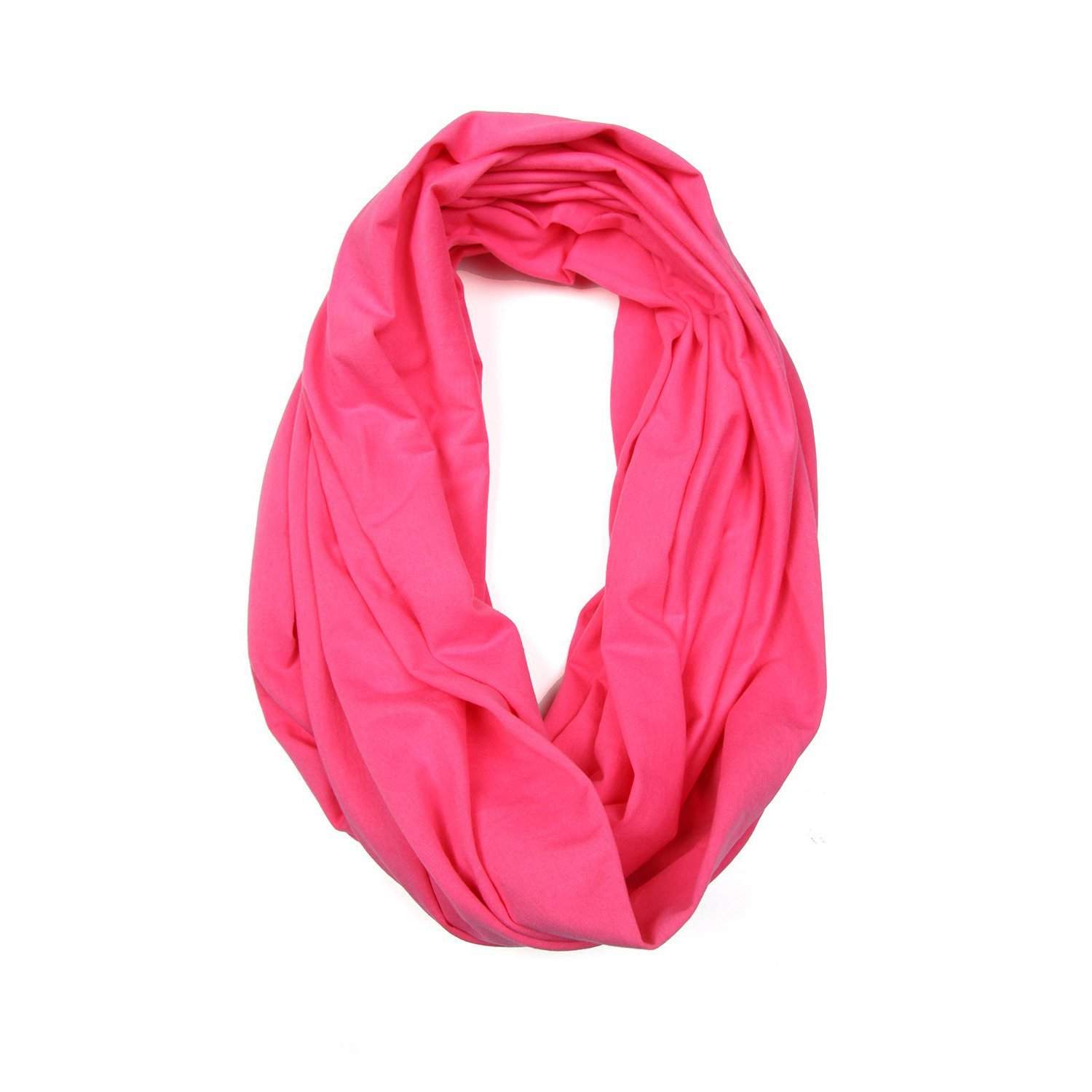 Pink Circle Scarf-scarves-Necklush
