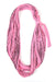 Pink Striped Chunky Cowl-scarves-Necklush
