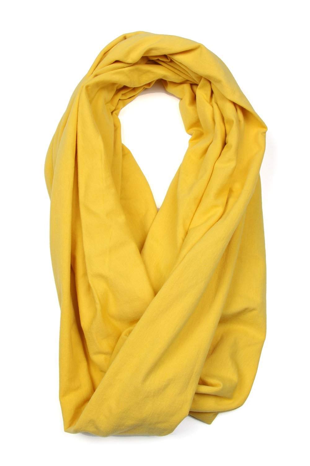 Yellow Circle Scarf-scarves-Necklush