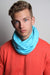 Baby Blue Circle Scarf-scarves-Necklush