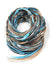 Blue Black Chunky Scarf-scarves-Necklush