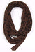 Brown Striped Chunky Scarf-scarves-Necklush
