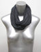 Charcoal Gray Cowl Scarf-scarves-Necklush