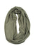 Circle Scarf / Army Green-scarves-Necklush