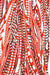Cream Red Black Cowl Scarf-scarves-Necklush