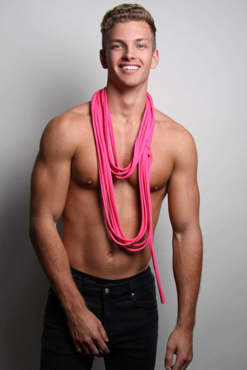 Hot Pink Long Scarf-scarves-Necklush