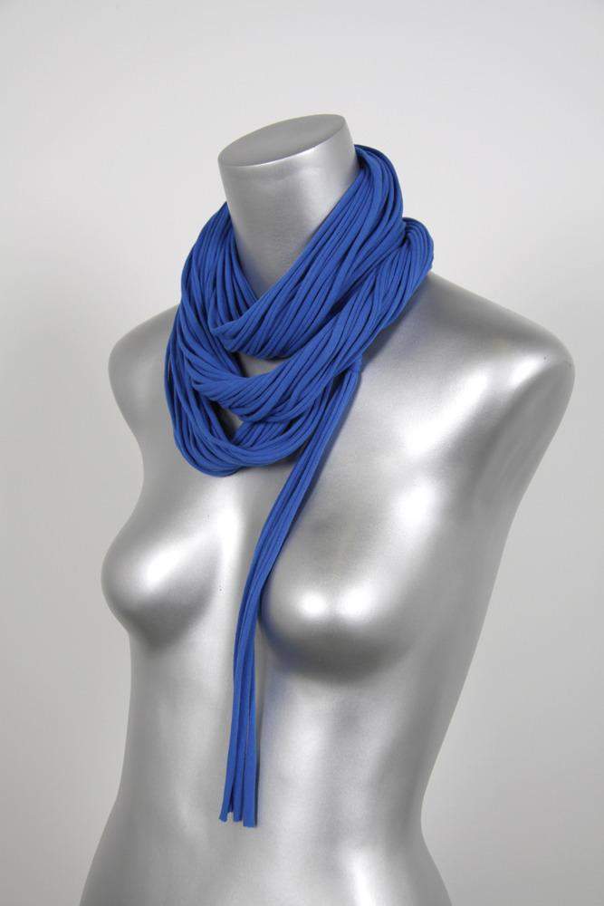 infinity scarves-Blue Infinity Scarf-Necklush