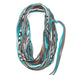 infinity scarves-Turquoise Brown Infinity Scarf-Necklush