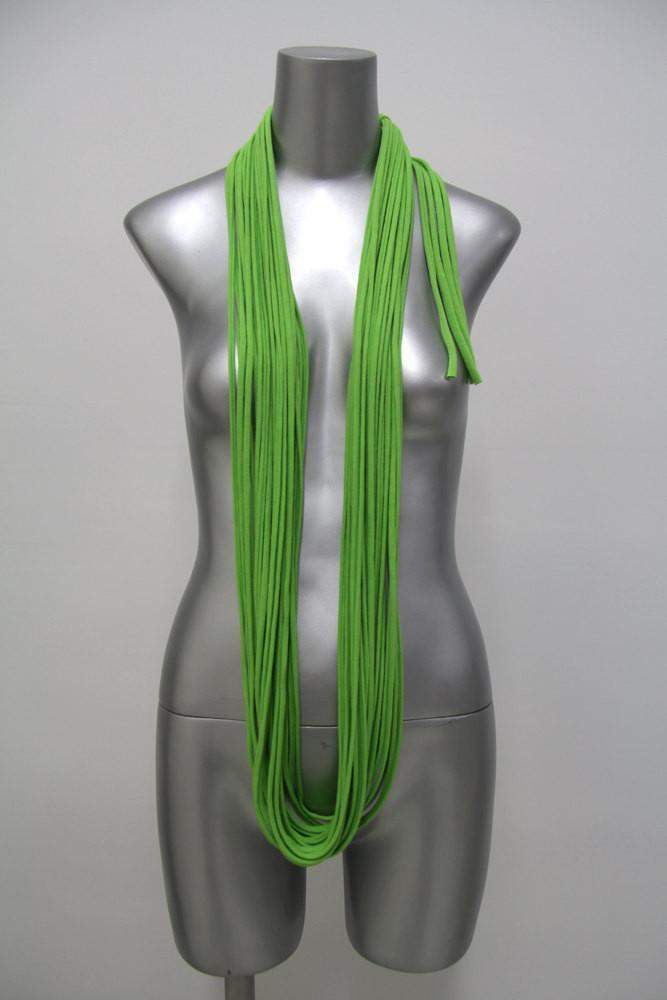 infinity scarves-Lime Green Infinity Scarf-Necklush