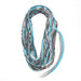 infinity scarves-Gray Light Blue Infinity Scarf-Necklush