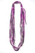infinity scarves-Purple Black Infinity Scarf-Necklush