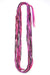 infinity scarves-Pink Purple Black Infinity Scarf-Necklush