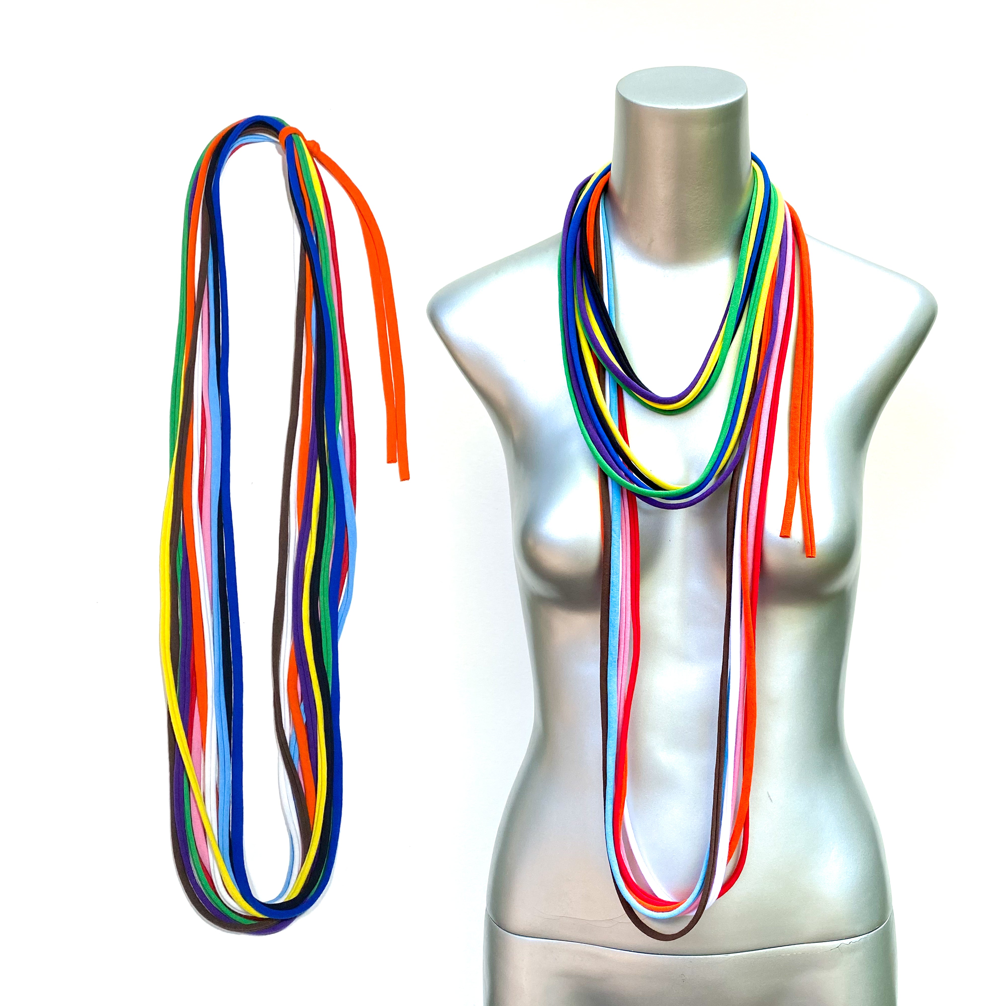 Necklush Necklace / LGBT+ Rainbow / Unisex