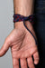 mens bracelet-Maroon Purple Blue Braided Bracelet-Necklush