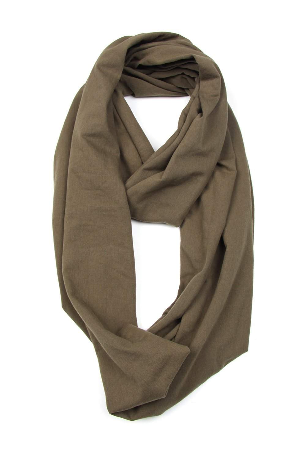 Military Green Circle Scarf-scarves-Necklush
