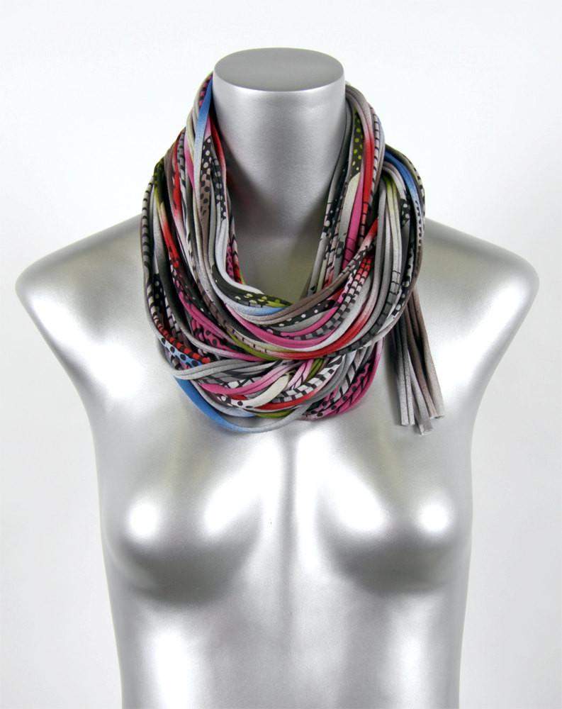 Multi/Color-scarves-Necklush