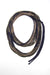 Navy Blue Beige Necklace-necklaces-Necklush