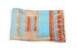 Orange Beige Baby Blue Aztec Print Infinity Scarf-scarves-Necklush