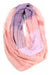 Pastel Peach Purple Spring Infinity Scarf-scarves-Necklush