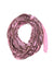 Pink Brown Cowl Scarf-scarves-Necklush