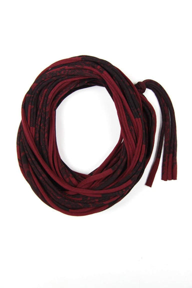 Purple Black Cowl Scarf-scarves-Necklush