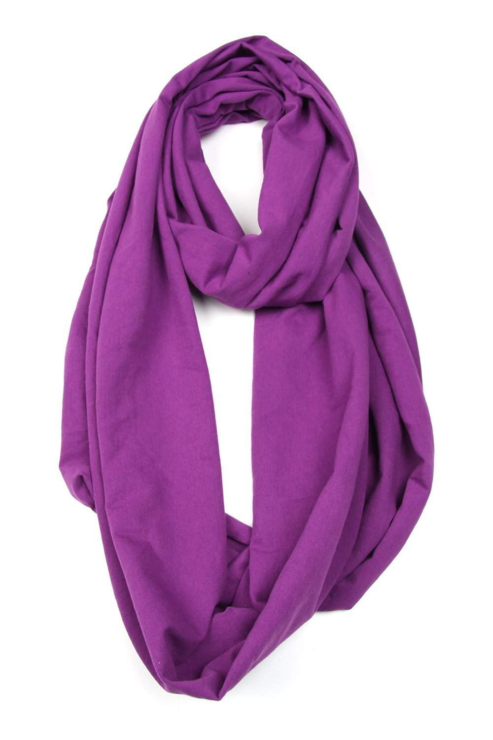 Purple Circle Scarf-scarves-Necklush