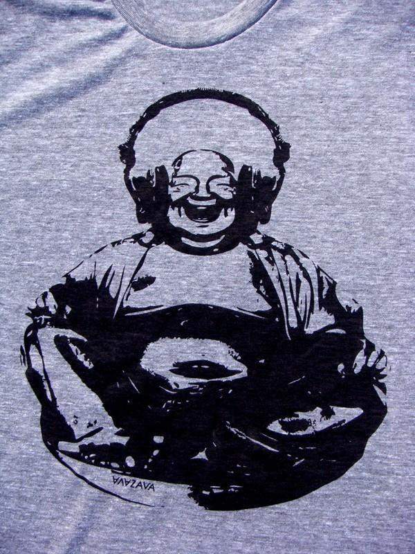 Smiling Buddha T-shirt-tshirts-Necklush