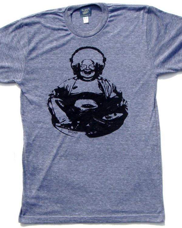 Smiling Buddha T-shirt-tshirts-Necklush
