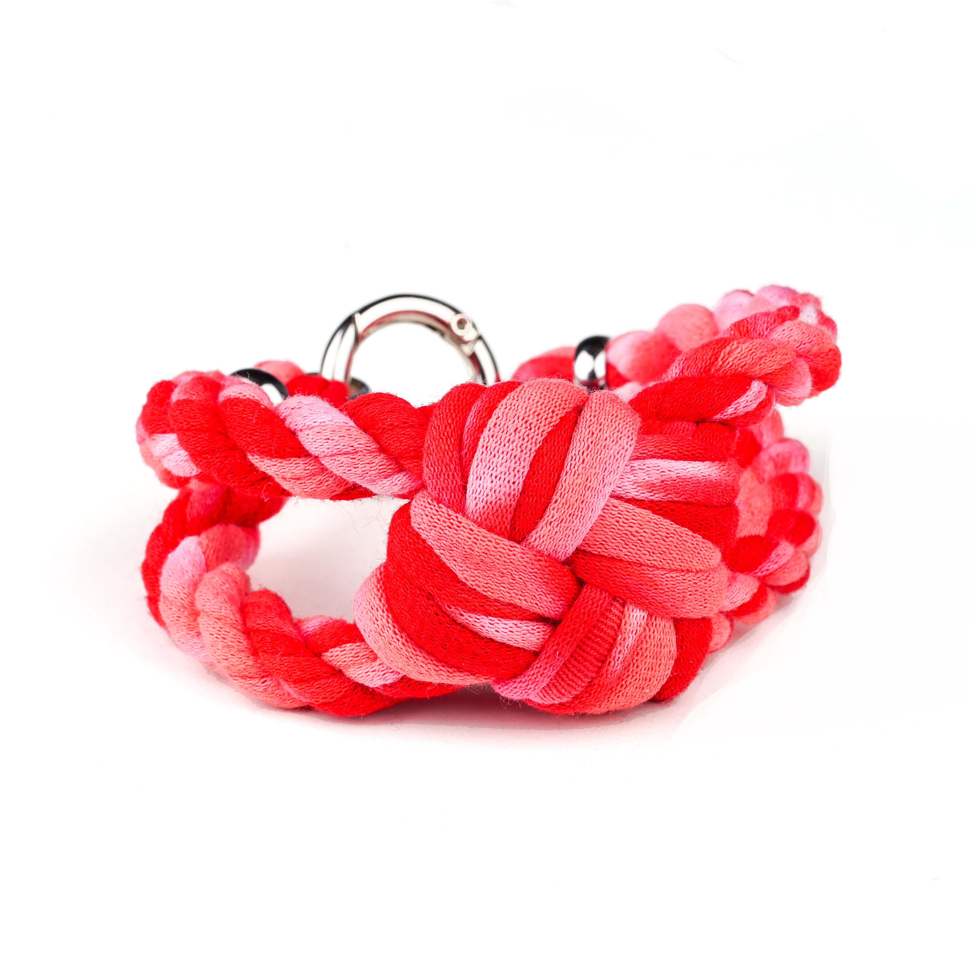 Braided Bracelet / Tie Dye Red / Women's