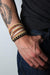 Wrap Bracelet / Brown S-bracelets-Necklush