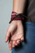Wrap Bracelet / Burgundy Brown-bracelets-Necklush