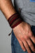 Wrap Bracelet / Maroon Brown