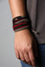 Wrap Bracelet / Marsala Taupe / Unisex-bracelets-Necklush